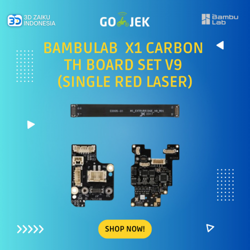 Original Bambulab X1 Carbon TH Board Set V9 (Single Red Laser)